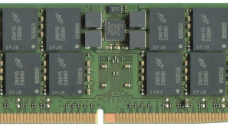 美光 DDR5 伺服器記憶體模組