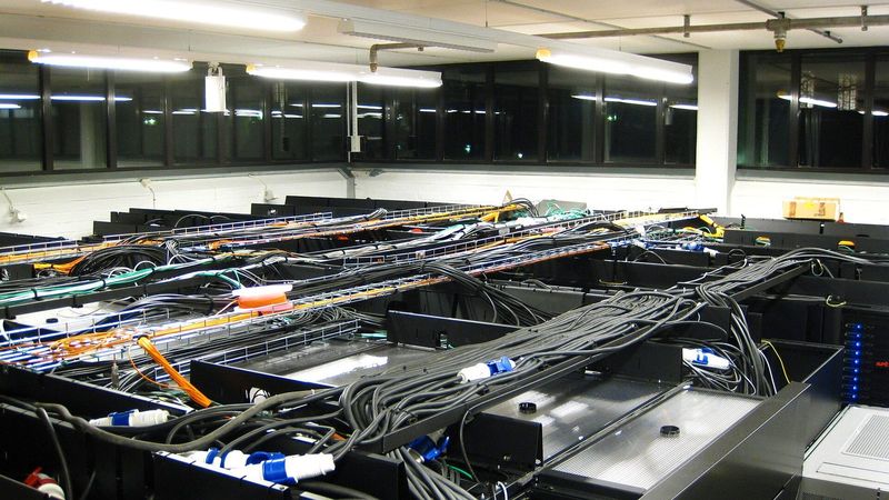 超級電腦中心伺服器機房