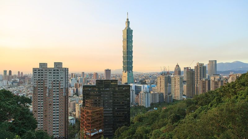 台北101與信義區天際線