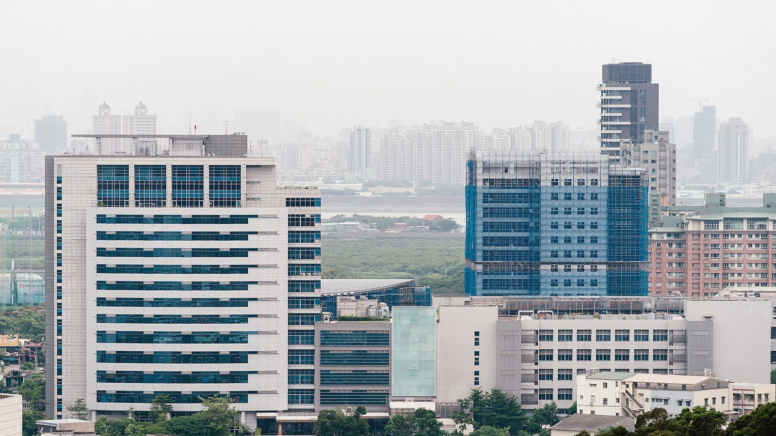 华硕电脑企业总部大楼远景
