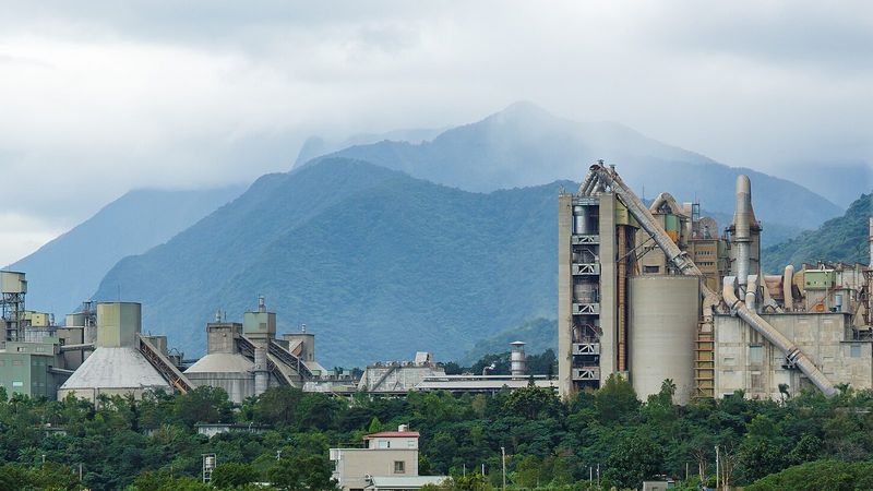 亞洲水泥花蓮廠外觀全景