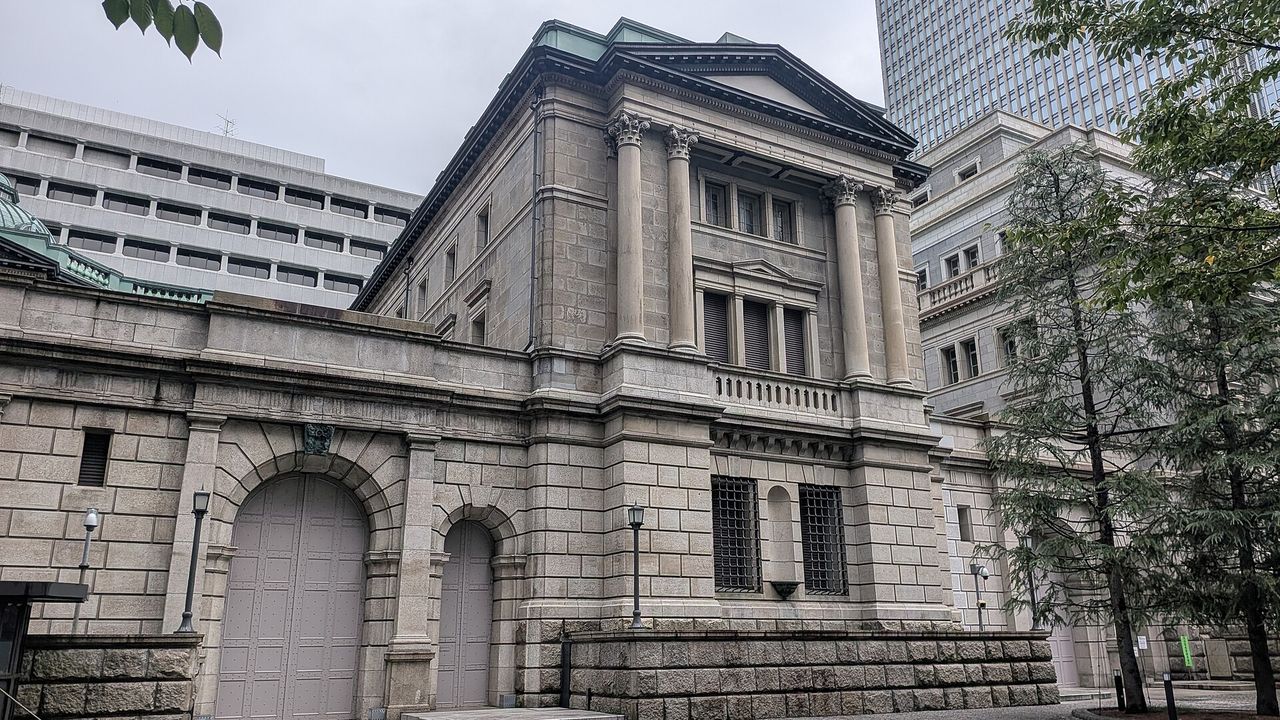 centralbank（日本央行建築實景照）