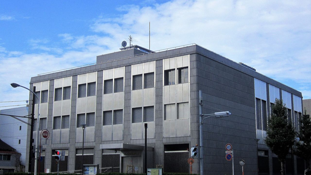 centralbank（日本銀行靜岡支店外觀實景）