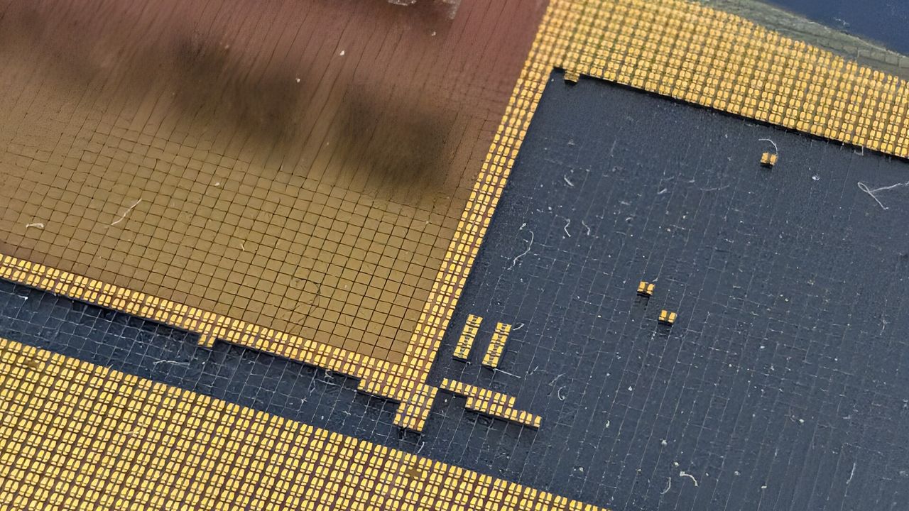 chip（晶圓晶片實景特寫）
