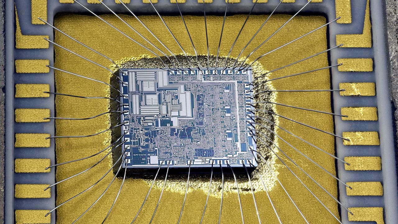 積體電路晶粒顯微照片