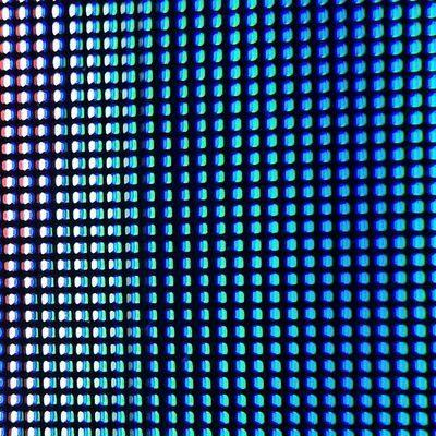 OLED 面板子像素特寫