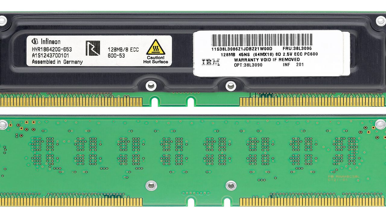 memory（電腦記憶體模組實物）