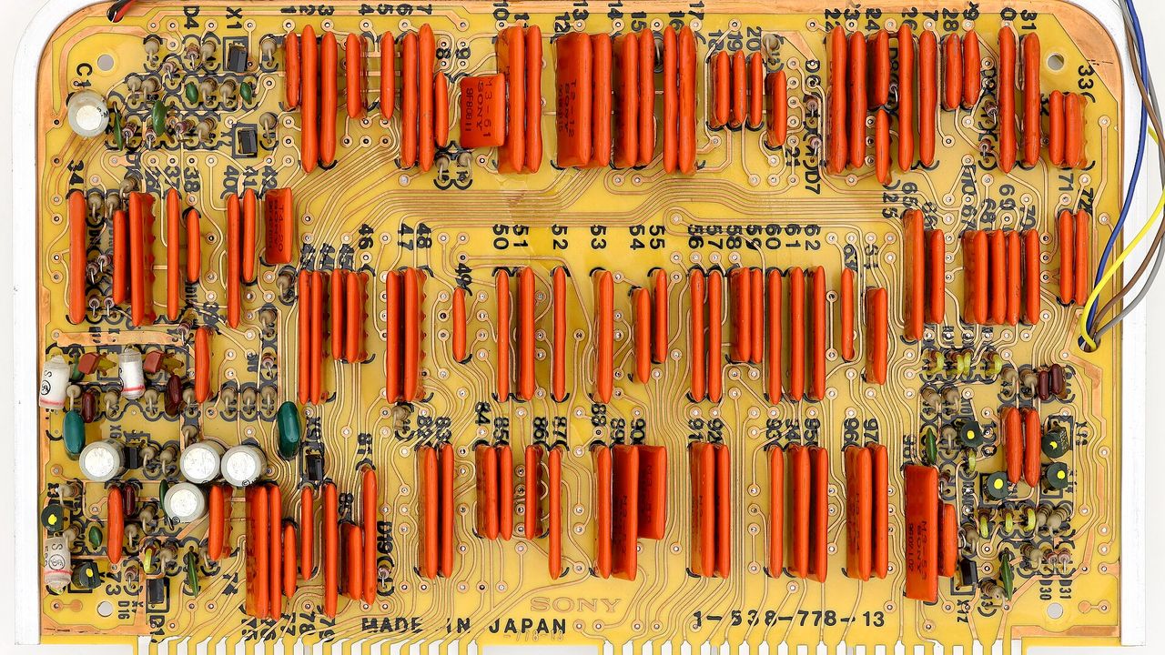 pcb(清晰的印刷電路板實景)