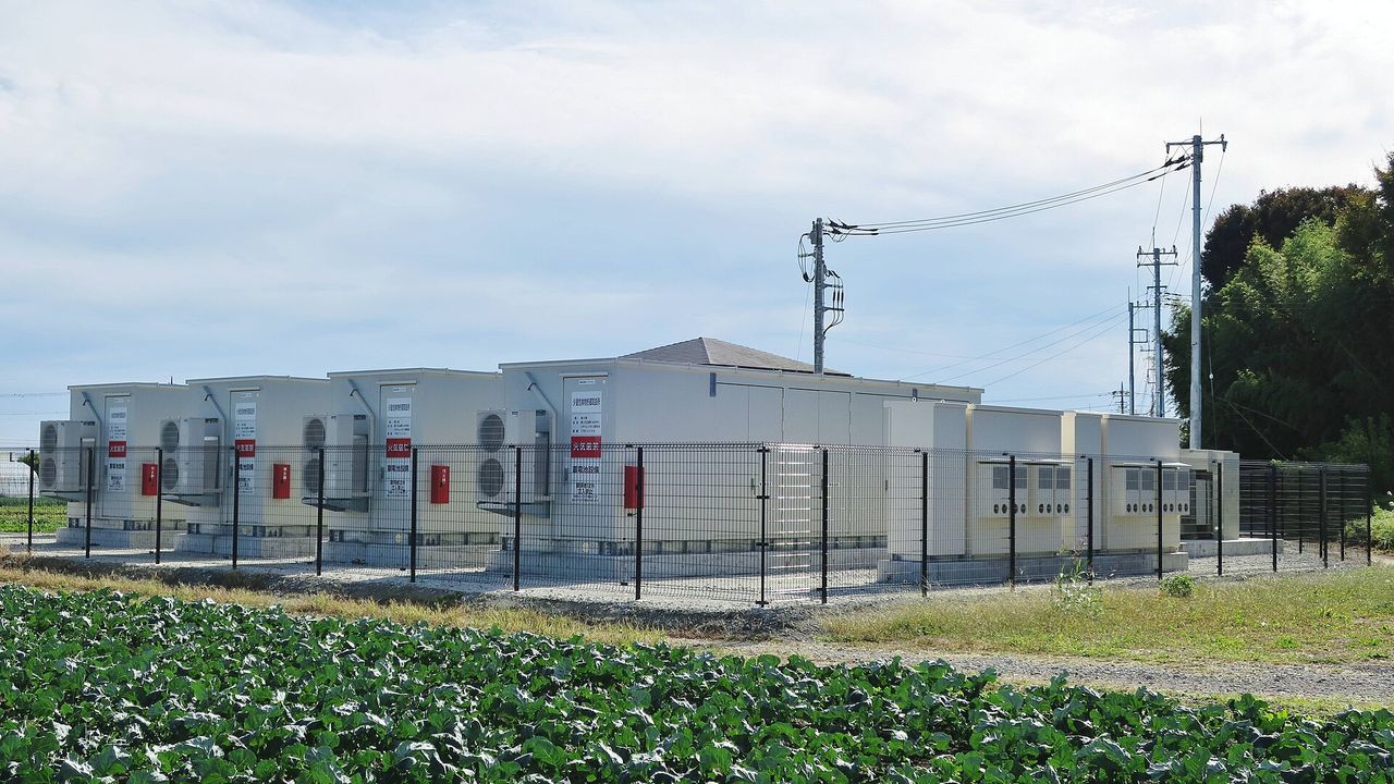 power（儲能電廠設施實景）