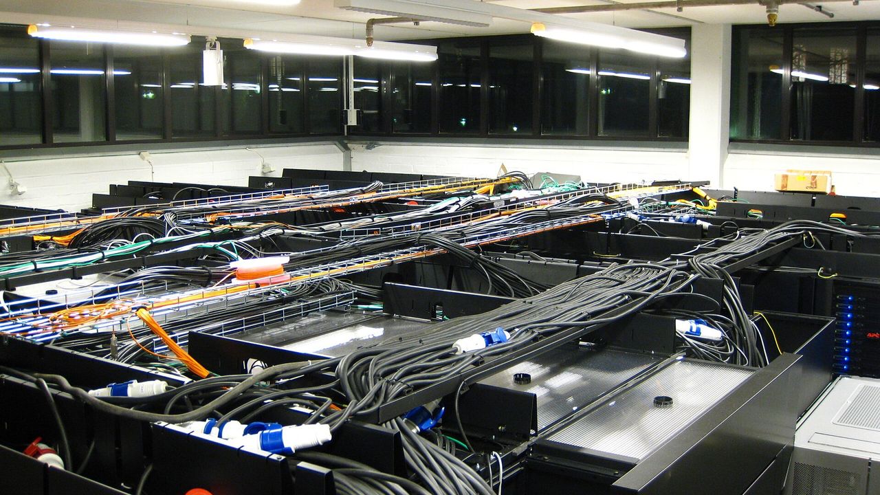 server（伺服器機房實景）