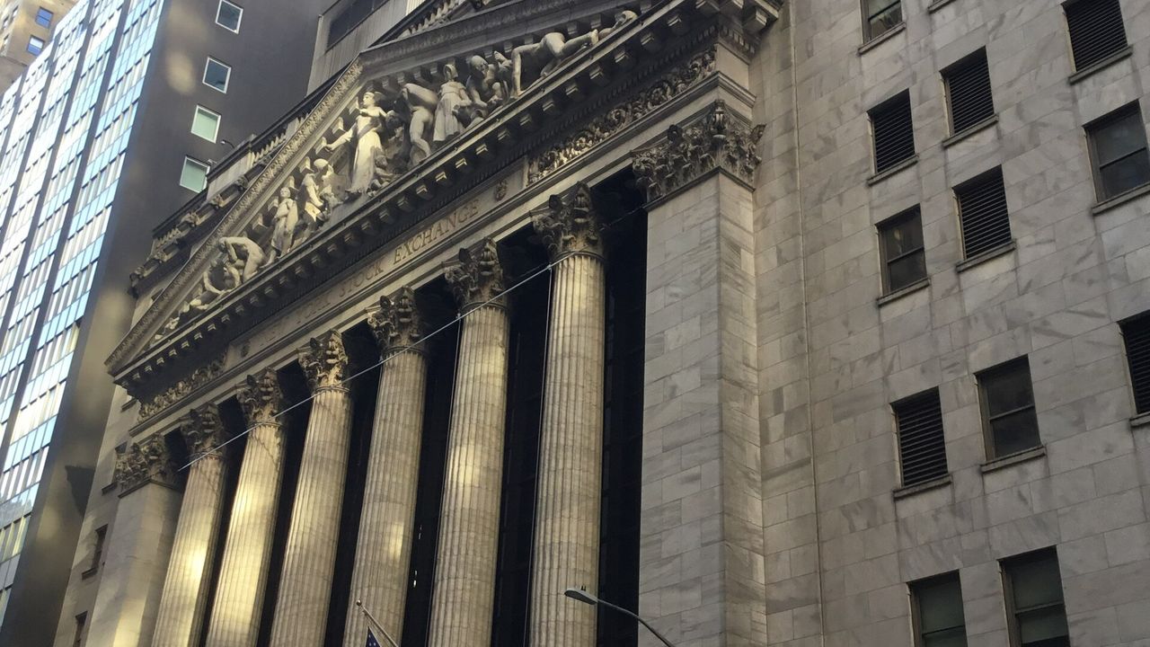 nyse(紐約證券交易所外觀實景)